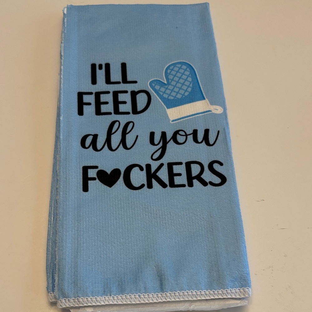 Funny Kitchen Towel NWT